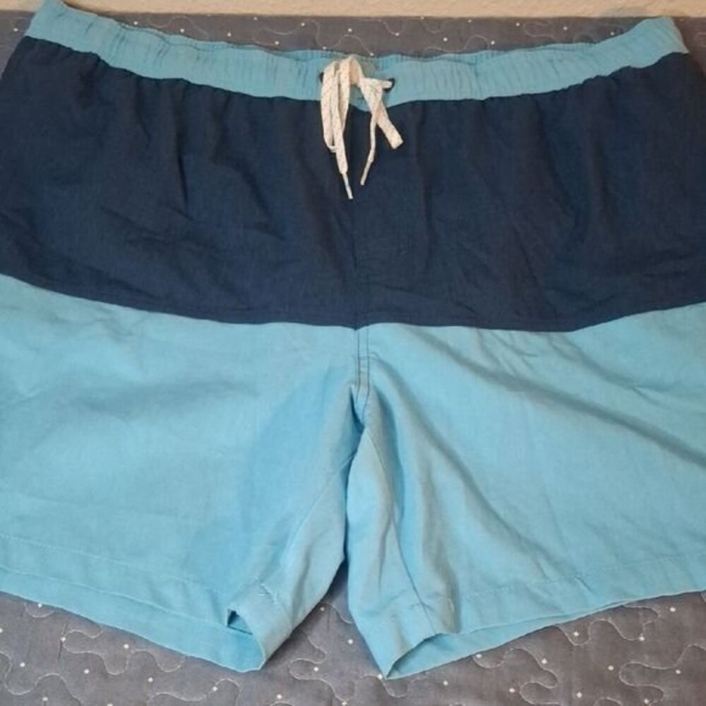 Ocean + Coast Men's Two-Tone Swim Shorts size XL